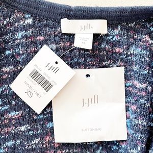 J. Jill Tweed Plaid Blazer Jacket NWT